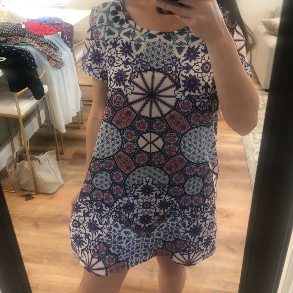 Kaleidoscope Shift Dress